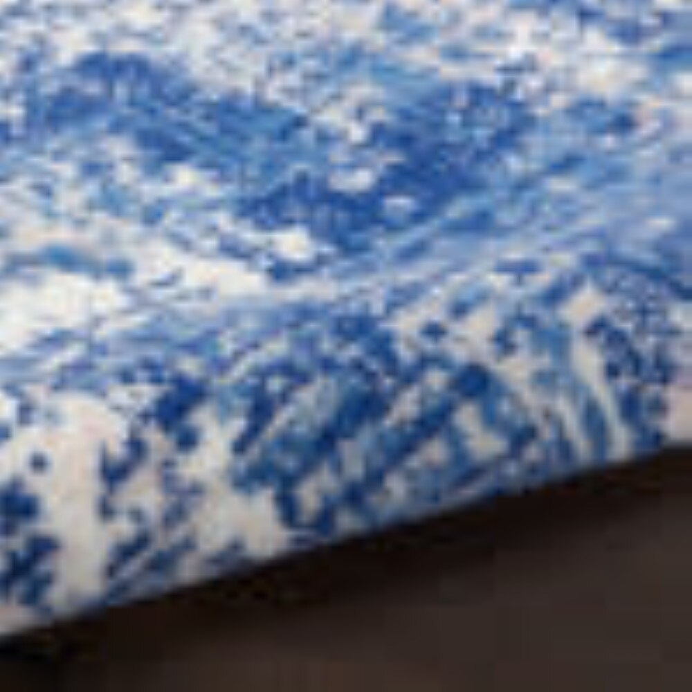 Nourison - Whimsicle Area Rug - 5 x 7 Blue Ivory - WHS08-99446832856 veiw 2