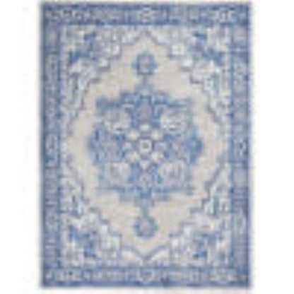 Nourison - Whimsicle Area Rug - 5 x 7 Grey Blue - WHS03-99446831453 veiw 1