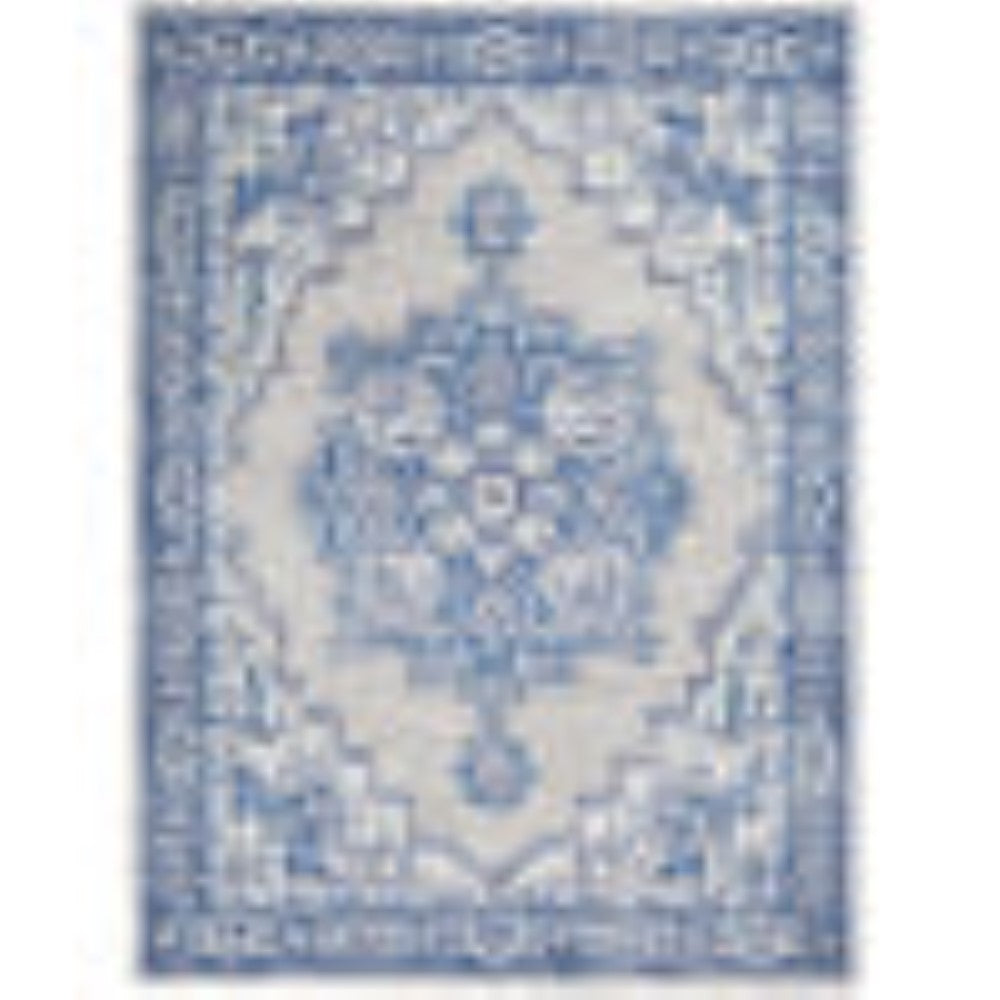 Nourison - Whimsicle Area Rug - 6 x 9 Grey Blue - WHS03-99446831460 veiw 1
