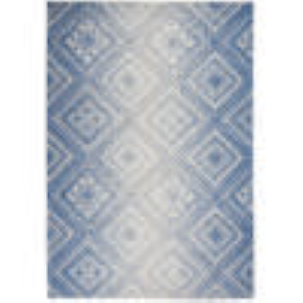 Nourison - Whimsicle Area Rug - 4 x 6 Ivory Blue - WHS17-99446835192_CLOSEOUT veiw 1