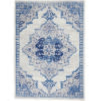 Nourison - Whimsicle Area Rug - 5 x 7 Ivory Blue - WHS14-99446834409 veiw 1