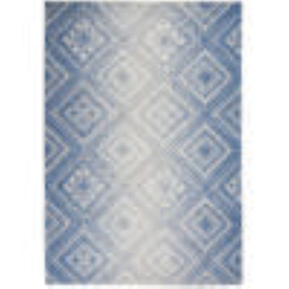 Nourison - Whimsicle Area Rug - 6 x 9 Ivory Blue - WHS17-99446835222_CLOSEOUT veiw 1