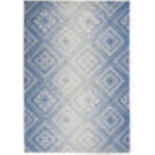 Nourison - Whimsicle Area Rug - 6 x 9 Ivory Blue - WHS17-99446835222_CLOSEOUT veiw 1