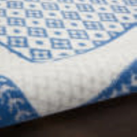 Nourison - Whimsicle Area Rug - 6 x 9 Ivory Blue - WHS13-99446834089 veiw 2