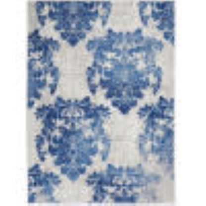Nourison - Whimsicle Area Rug - 4 x 6 Ivory Navy - WHS11-99446833600 - CLOSEOUT veiw 1