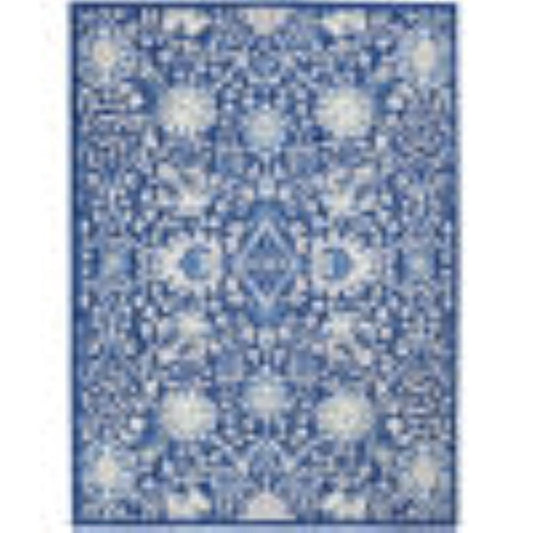 Nourison - Whimsicle Area Rug - 4 x 6 Navy Multicolor - WHS10-99446833266 veiw 1
