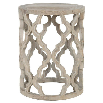 Orient Express Furniture - Clover End Table - 8028.SGRY-ELM veiw 1
