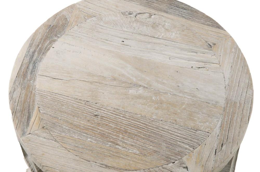 Orient Express Furniture - Clover End Table - 8028.SGRY-ELM veiw 4