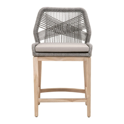 Orient Express Furniture - Loom Outdoor Counter Stool - 6808CS.PLA-R/SG/GT veiw 6