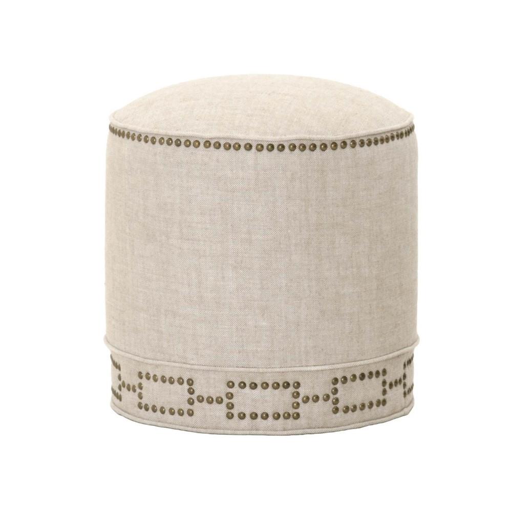 Orient Express Furniture - Marlow Ottoman - 6436.BIS-GLD veiw 1