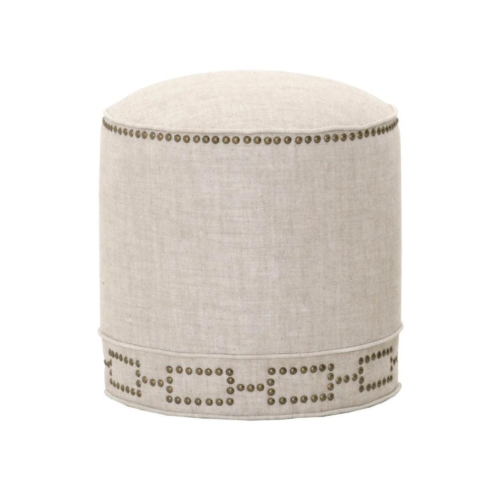 Orient Express Furniture - Marlow Ottoman - 6436.BIS-GLD veiw 2