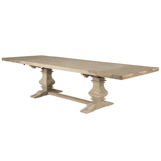 Orient Express Furniture - Monastery Extension Dining Table - 8040.SGRY-PNE veiw 2