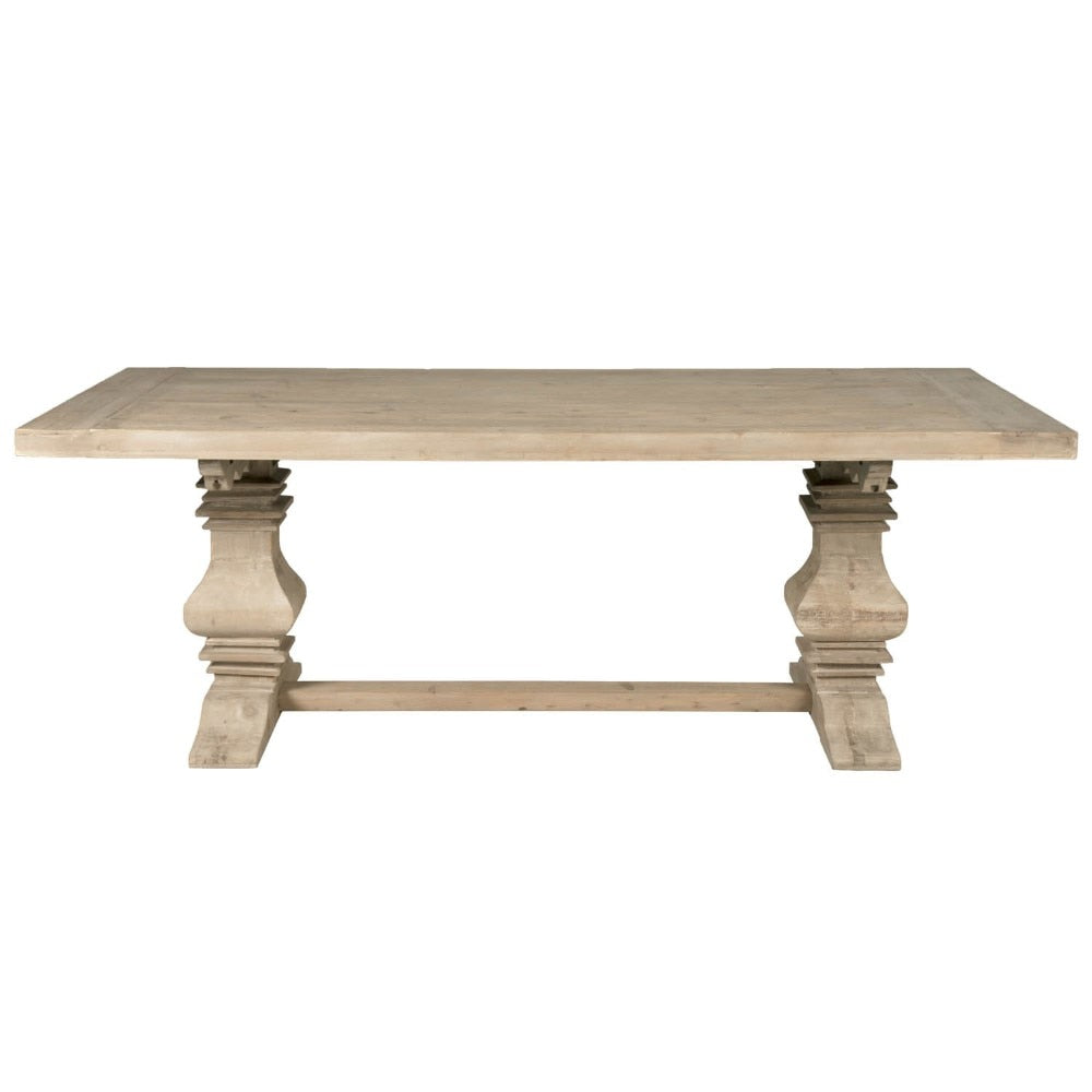 Orient Express Furniture - Monastery Extension Dining Table - 8040.SGRY-PNE veiw 4