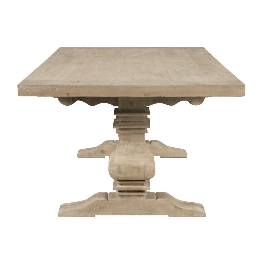 Orient Express Furniture - Monastery Extension Dining Table - 8040.SGRY-PNE veiw 5