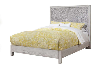 Origins by Alpine - Aria Standard King Panel Bed in Grey - 4500-07EK veiw 1