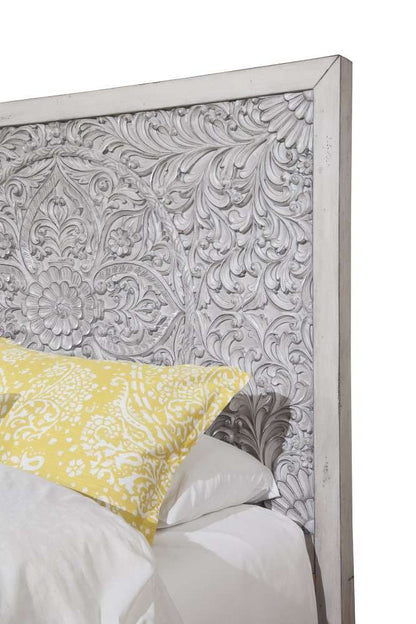 Origins by Alpine - Aria Standard King Panel Bed in Grey - 4500-07EK veiw 5