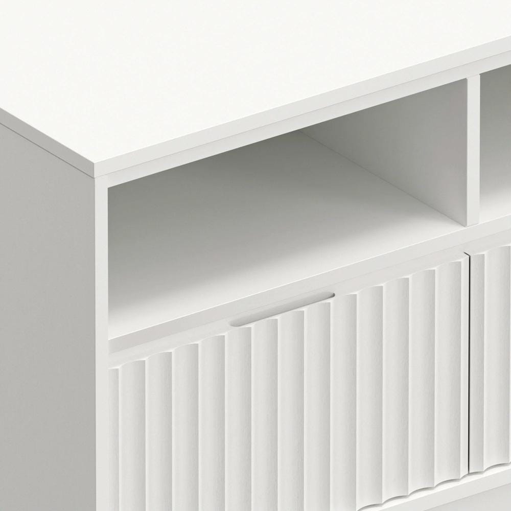 Origins by Alpine - Blanca TV Console, White - 8500-20 veiw 6