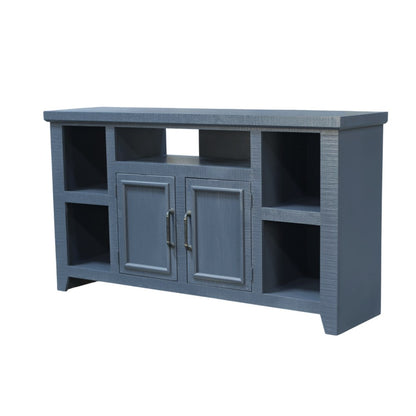 Origins by Alpine - Bowen 60" TV Console, Slate Blue - HG3260 view 2
