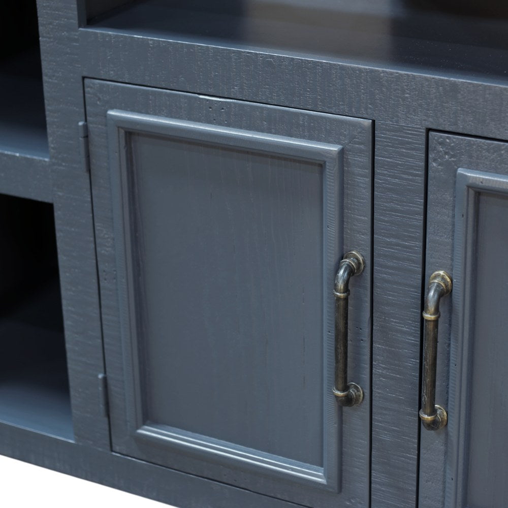 Origins by Alpine - Bowen 60" TV Console, Slate Blue - HG3260 view 6