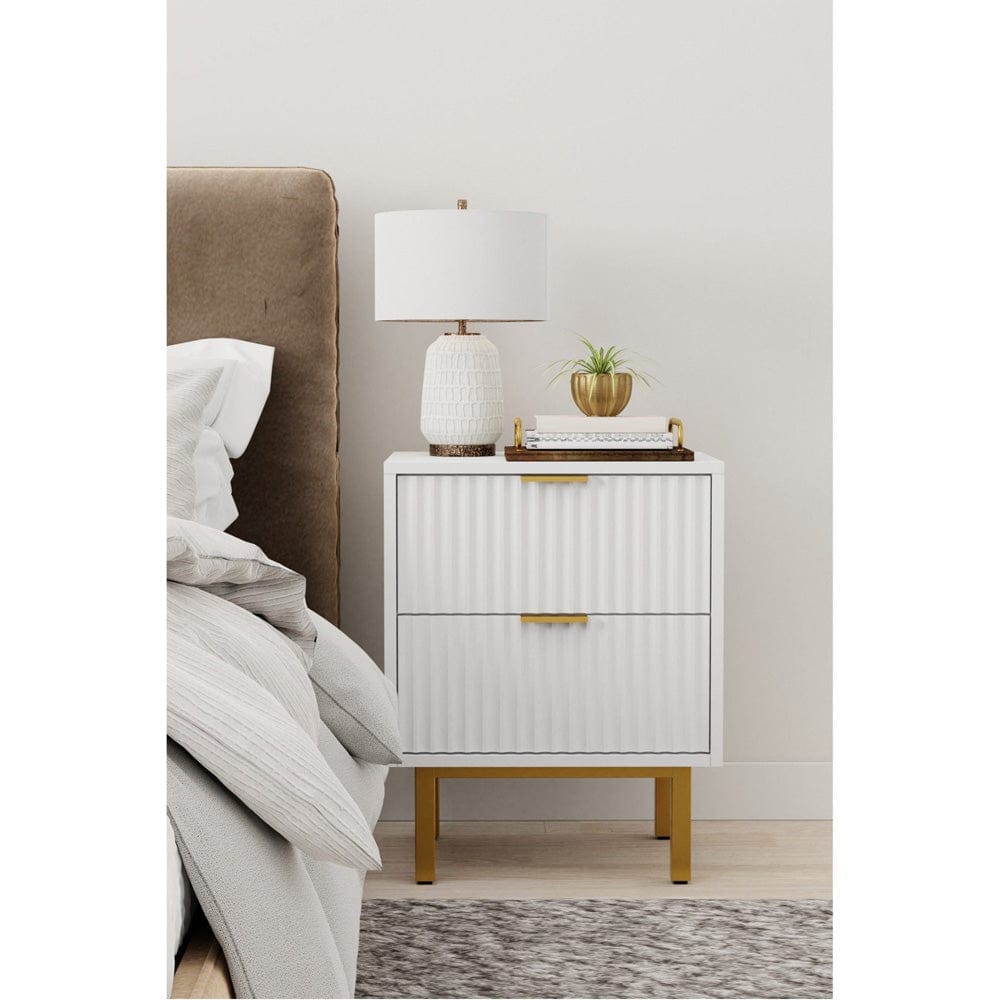 Origins by Alpine - Casey Nightstand - 8400-02 view 1
