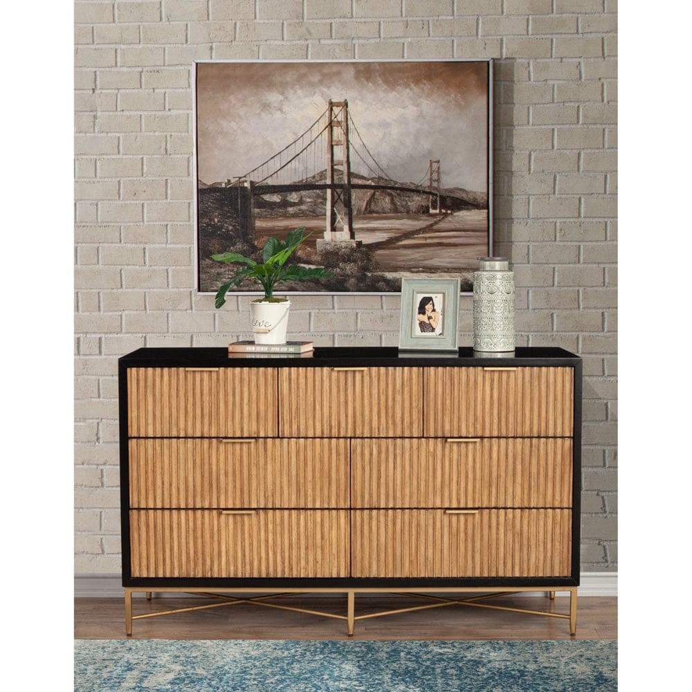 Origins by Alpine - Larsen Dresser (Black) - 7400BLK-03 view 1