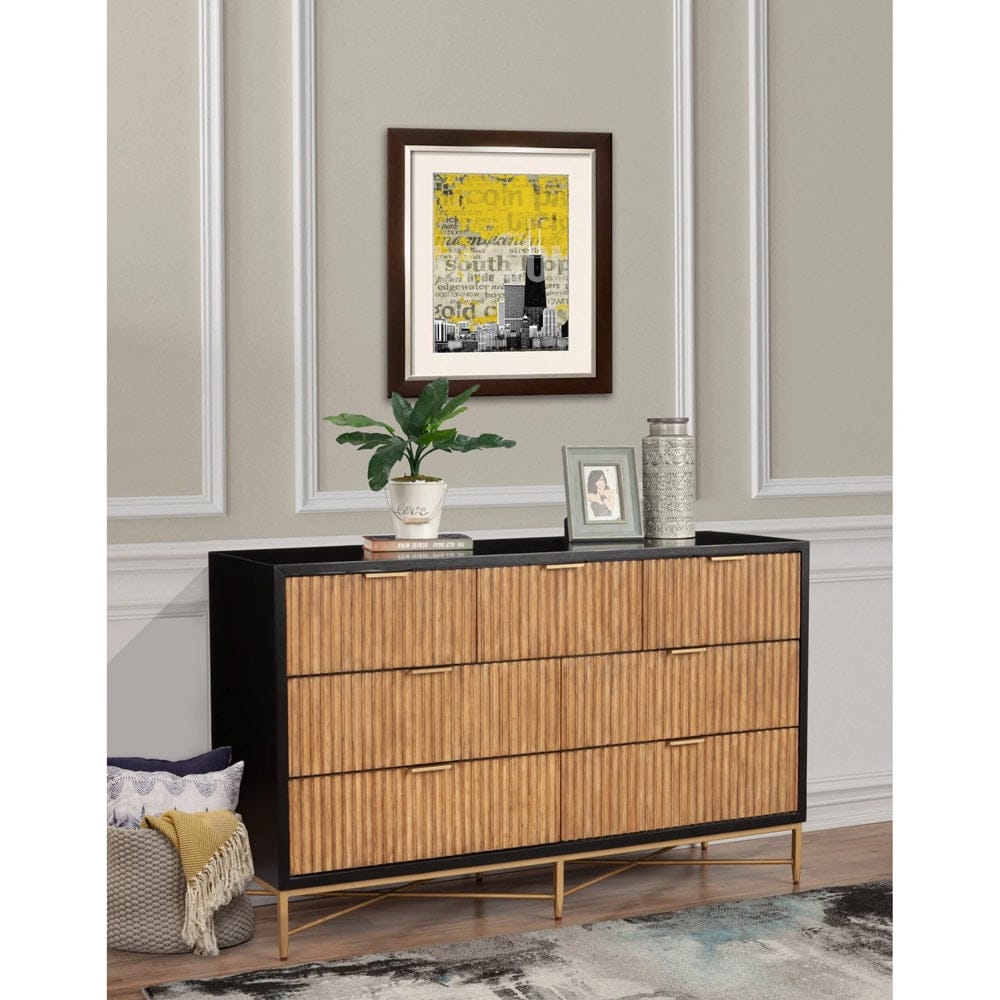 Origins by Alpine - Larsen Dresser (Black) - 7400BLK-03 view 7