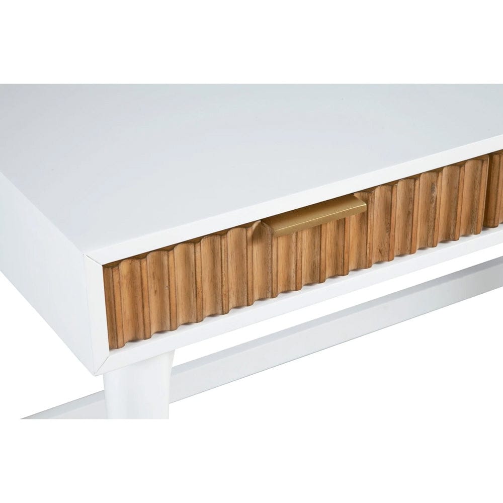 Origins by Alpine - Larsen Large Desk, White - 7400-66 view 5