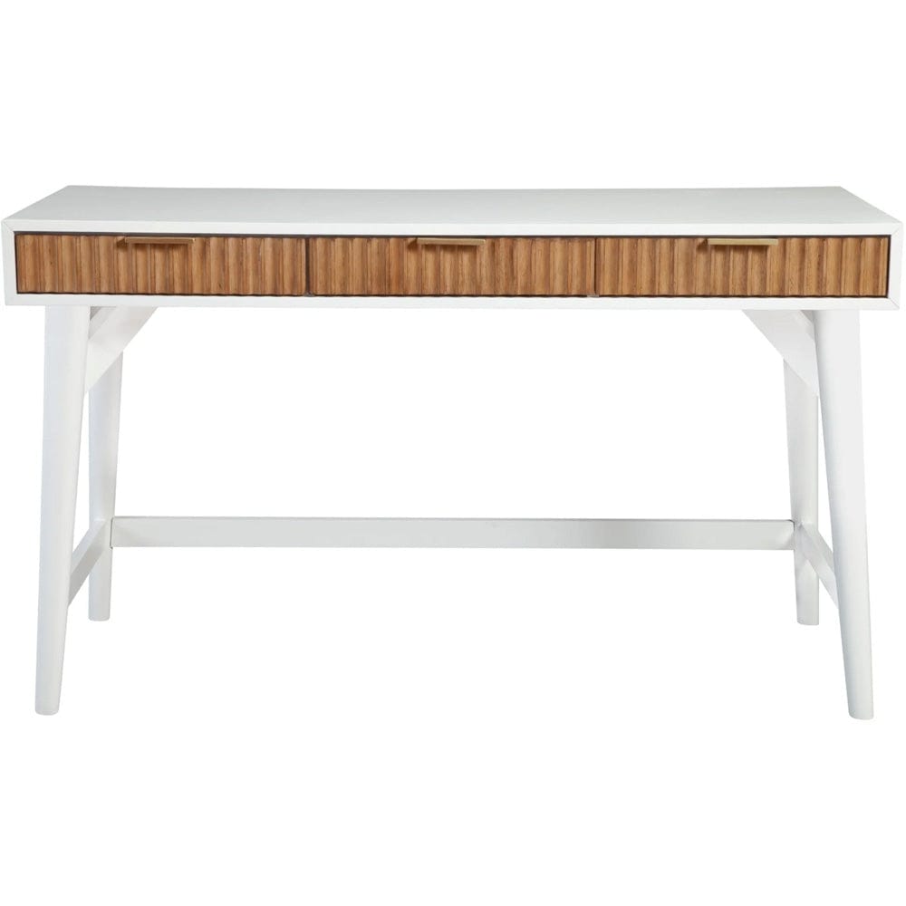Origins by Alpine - Larsen Large Desk, White - 7400-66 view 7