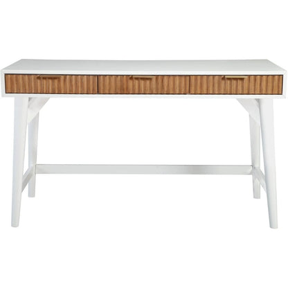 Origins by Alpine - Larsen Large Desk, White - 7400-66 view 7