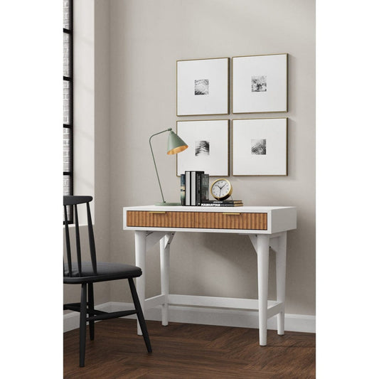 Origins by Alpine - Larsen Mini Desk, White - 7400-65 view 1