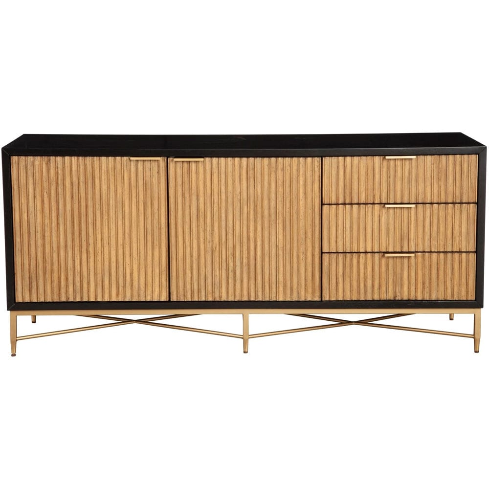 Origins by Alpine - Larsen TV Console, Black - 7400BLK-10 view 7