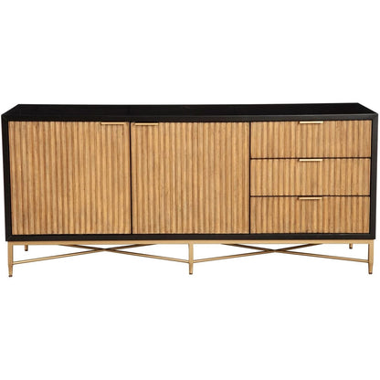Origins by Alpine - Larsen TV Console, Black - 7400BLK-10 view 7
