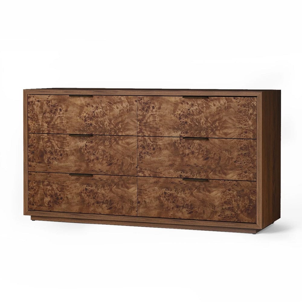 Origins by Alpine - Milan Dresser, Walnut - 125BRN-03 view 1
