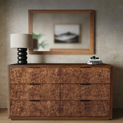 Origins by Alpine - Milan Dresser, Walnut - 125BRN-03 view 3