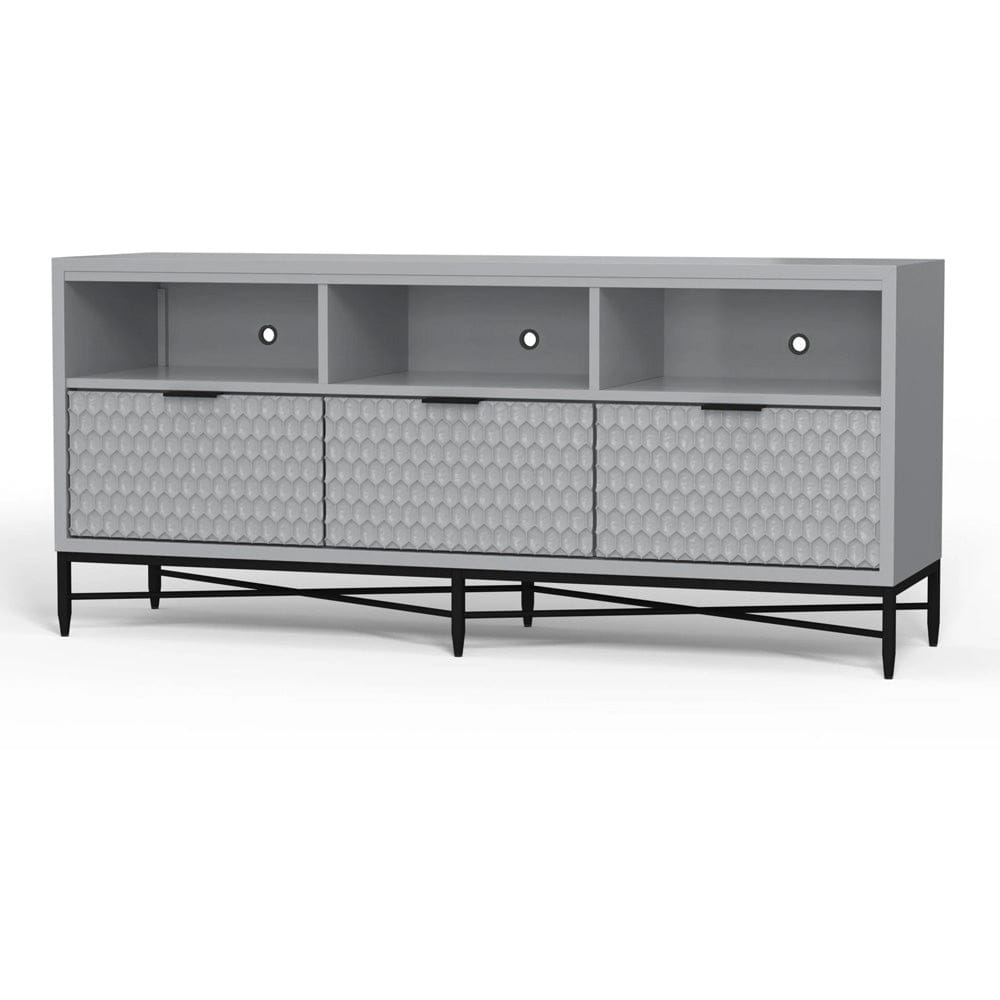 Origins by Alpine - Milo TV Console (Sky Gray) - 6300-20 view 2