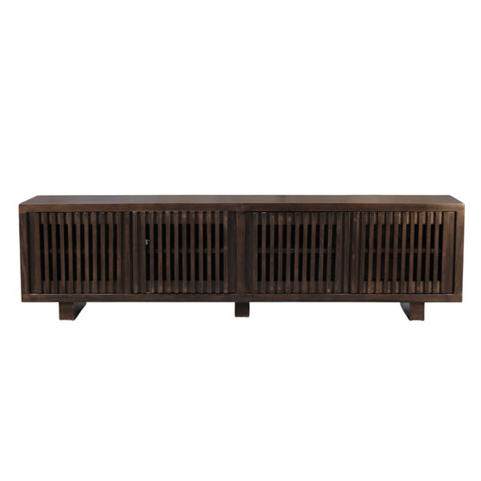 Origins by Alpine - Nara 80" TV Console, Dark Walnut - RW8020 view 1