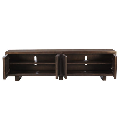 Origins by Alpine - Nara 80" TV Console, Dark Walnut - RW8020 view 4