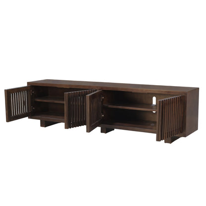 Origins by Alpine - Nara 80" TV Console, Dark Walnut - RW8020 view 5