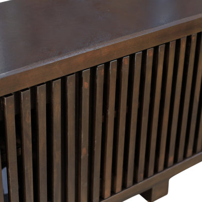 Origins by Alpine - Nara 80" TV Console, Dark Walnut - RW8020 view 6