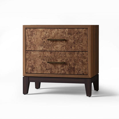 Origins by Alpine - Owen Nightstand with Legs, Walnut - 325-02 view 1