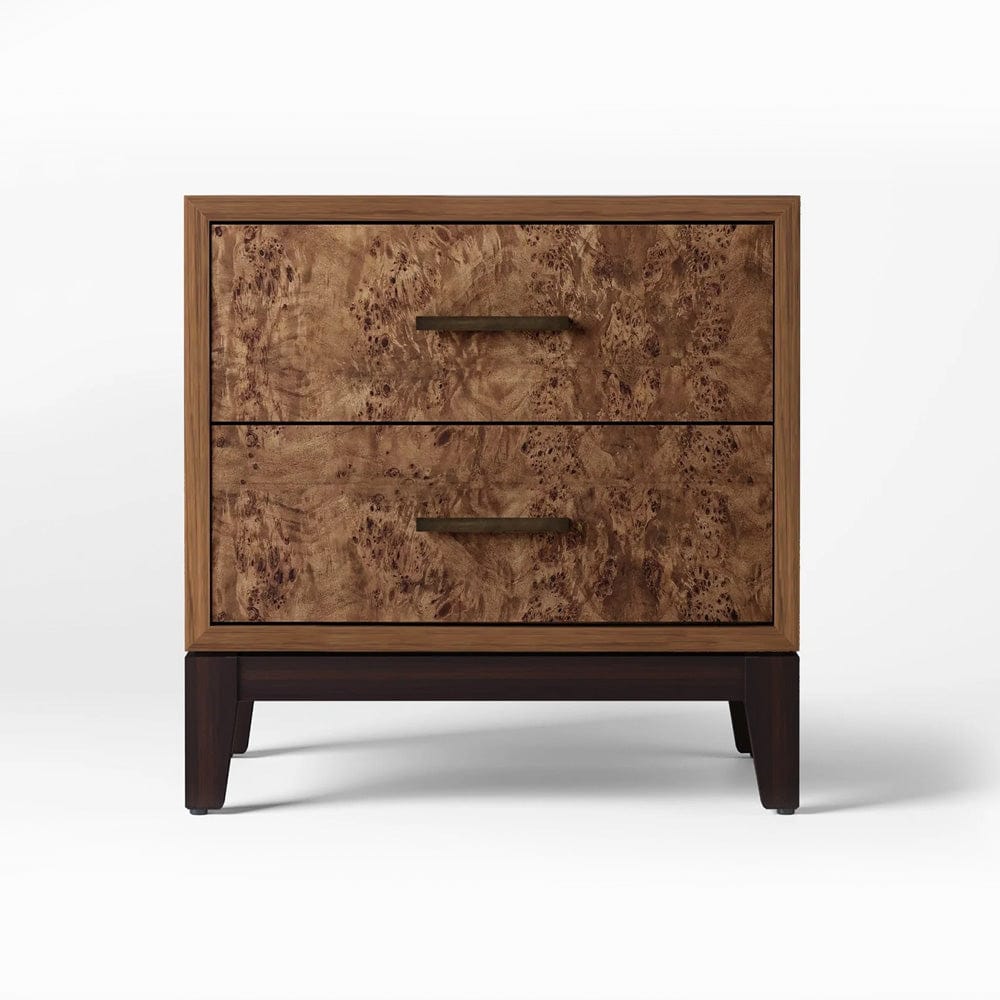 Origins by Alpine - Owen Nightstand with Legs, Walnut - 325-02 view 2