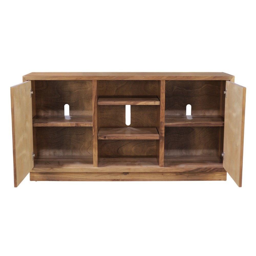 Origins by Alpine - Russo 60" Sideboard, Honey Walnut - SJ3160 view 4