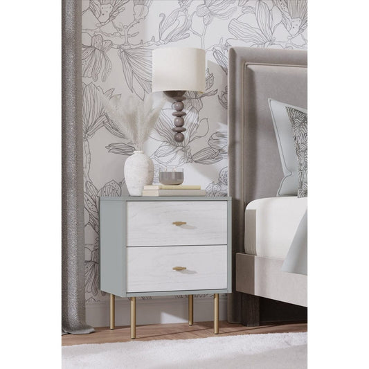 Origins by Alpine - Saige Nightstand - 9100-02 view 1