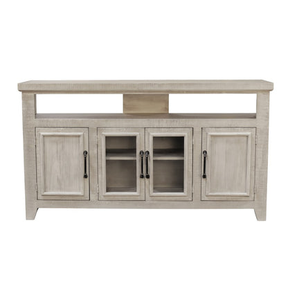 Origins by Alpine - Willow Creek 60" TV Console, White Wash - HG6055 view 1