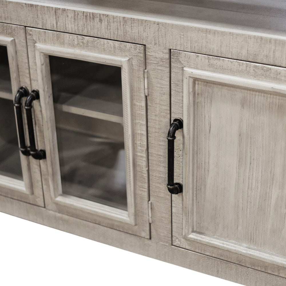 Origins by Alpine - Willow Creek 60" TV Console, White Wash - HG6055 view 6
