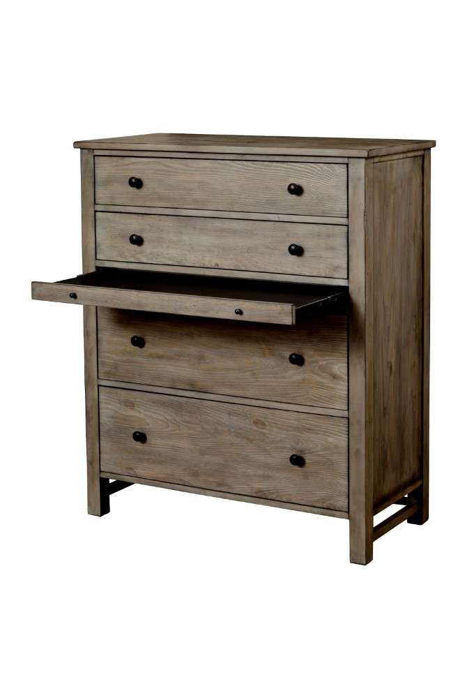Origins by Alpine - Classic Chest in Natural Grey - 1817-05 veiw 3