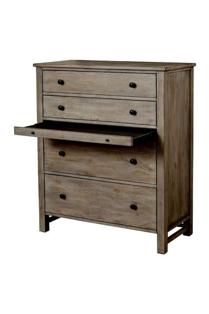 Origins by Alpine - Classic Chest in Natural Grey - 1817-05 veiw 3