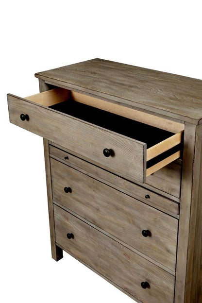 Origins by Alpine - Classic Chest in Natural Grey - 1817-05 veiw 4