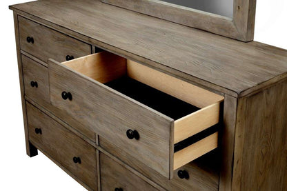 Origins by Alpine - Classic Dresser in Natural Grey - 1817-03 veiw 2