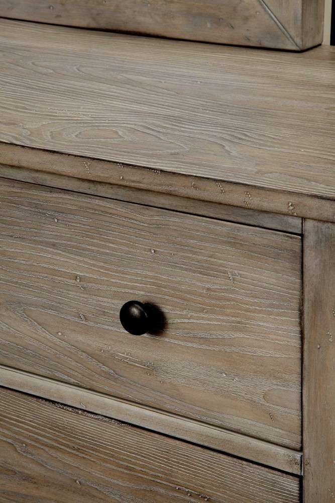 Origins by Alpine - Classic Dresser in Natural Grey - 1817-03 veiw 3